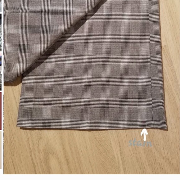 GAP Stretch Herringbone Black & White Pants Size 2, Rail Guide Adjustable… - Picture 3 of 7